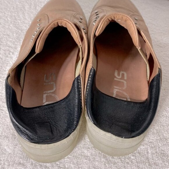 Mjus Made In Italy Pink Leather Slip On Sneakers 36 - Picture 4 of 15